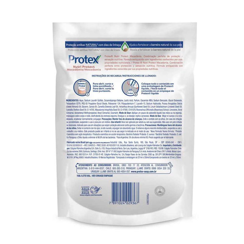 Refil-Sabonete-Liquido-Antibacteriano-Macadamia-Protex-200ml