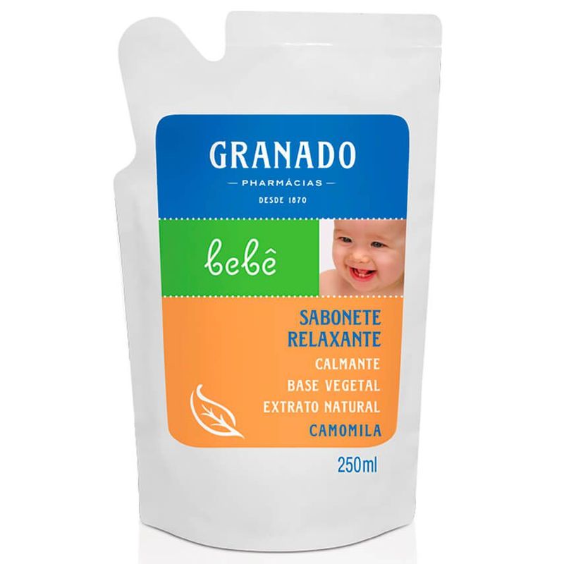 Refil-Sabonete-Liquido-Camomila-Granado-Bebe-250ml