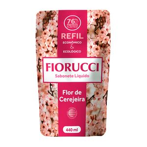 Refil Sabonete Líquido Flor de Cerejeira Fiorucci 440ml