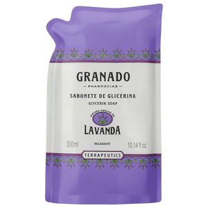 Refil Sabonete Líquido Lavanda Terapeutic Granado 300ml