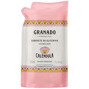 Refil Sabonete Líquido Terrapeutics Calêndula Granado 300ml