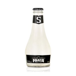 Água Mineral com Gás Club Soda Prata 200ml