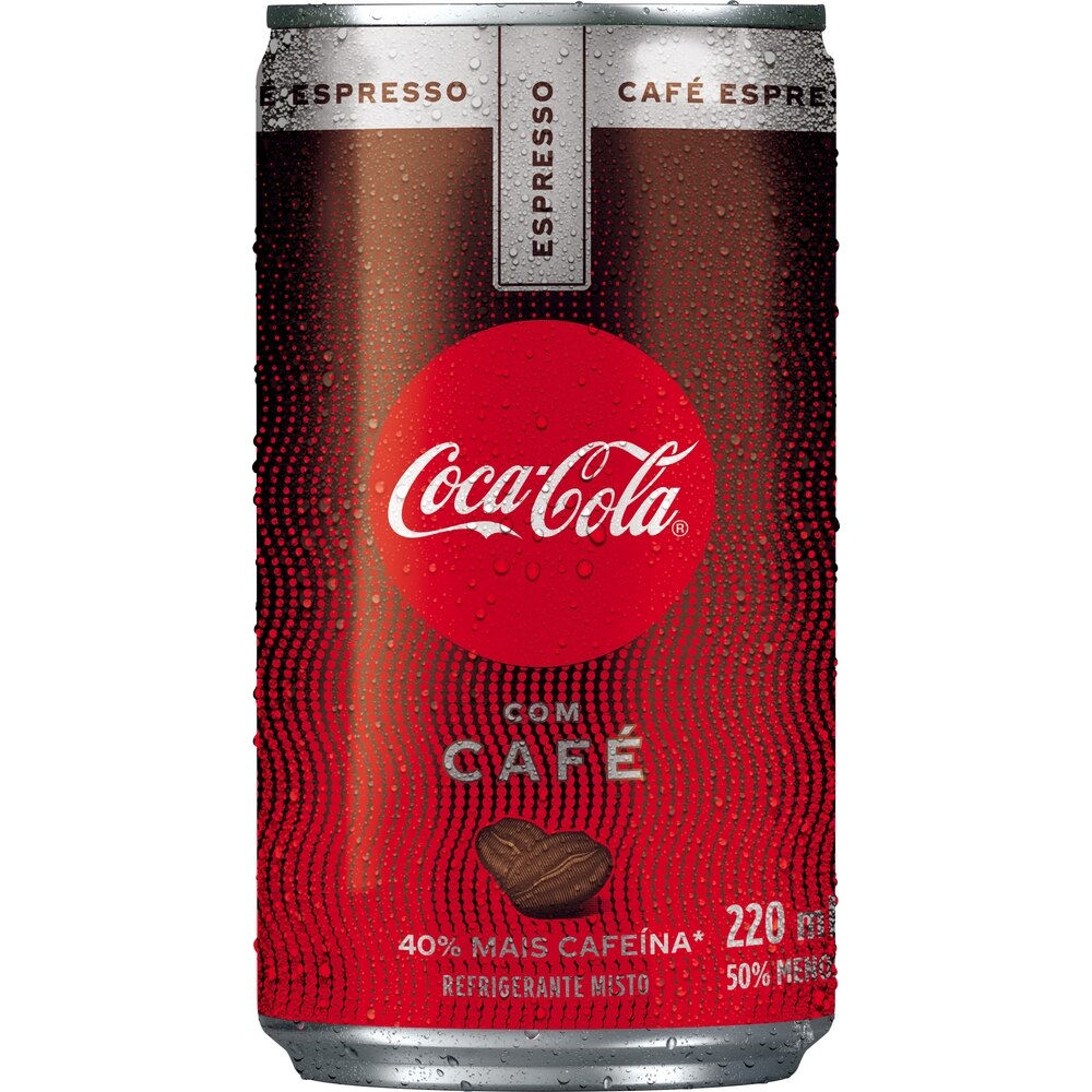 Refrigerante Coca-Cola Plus Café Espresso Lata 220ml