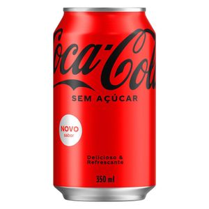 Refrigerante Sem Açúcar Coca-Cola Lata 350ml