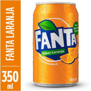 Refrigerante de Laranja Fanta Lata 350ml