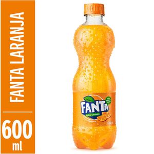 Refrigerante de Laranja Fanta Pet 600ml