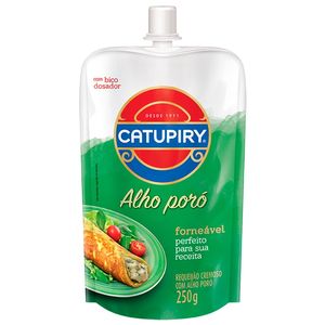 Requeijão Alho Poró Catupiry Sache 250g