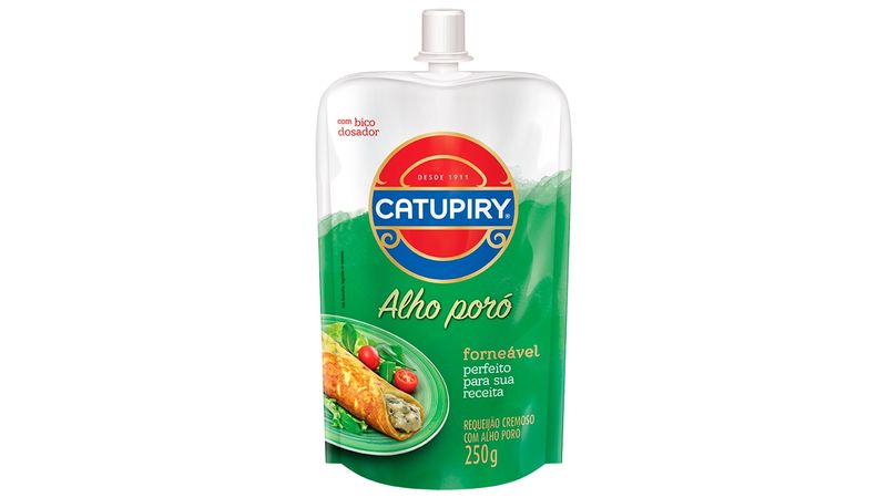 REQUEIJÃO CREMOSO ALHO-PORÓ CULINÁRIO 1,010 kg – Catupiry