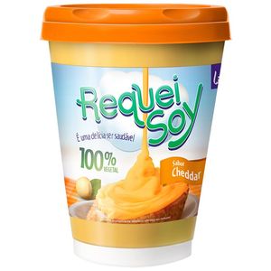 Requeijão Cheddar Zero Lactose Requeisoy 180g