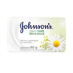 Sabonete em Barra Daily Care Erva Doce Johnson's 80g
