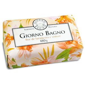 Sabonete em Barra Flor de Laranjeira e Vetiver Giorno Bagno 180g