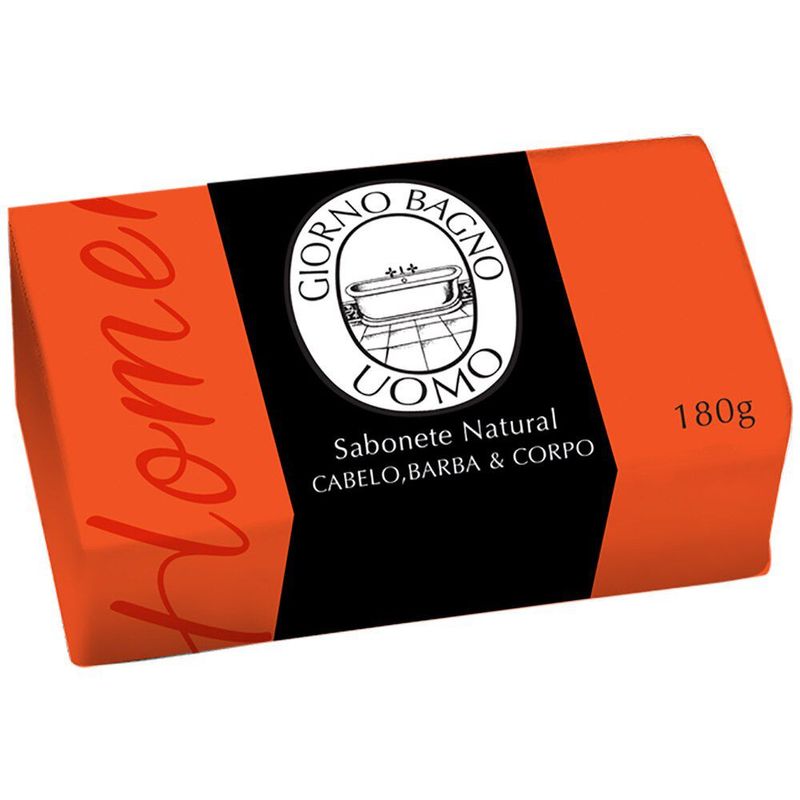 Sabonete-em-Barra-Laranja-Giorno-Uomo-180g-