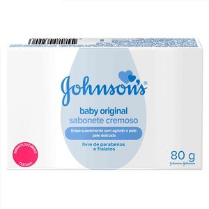 Sabonete em Barra Original Johnson's Baby 80g