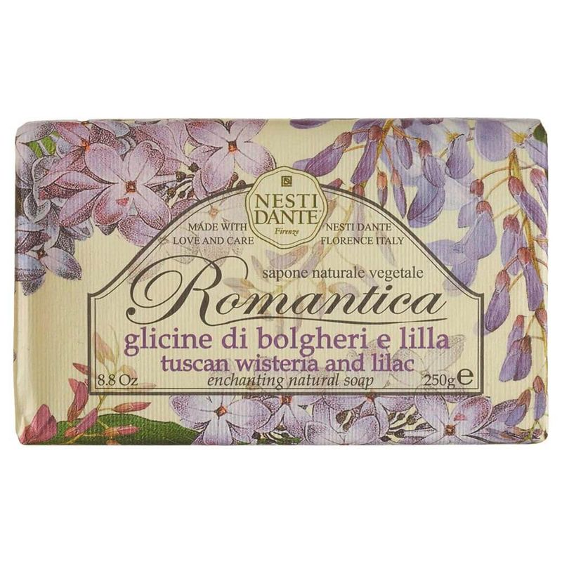 Sabonete-Glicc3adnia-Toscana-E-Essc3aancias-de-Lilc3a1s-Romantica-Nesti-Dante-250g