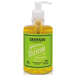 Sabonete Líquido Glicerina Erva Doce Granado 300ml