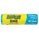 Saco-de-Lixo-Super-Forte-Azul-15-Litros-Dover-Roll-Com-40-Unidades