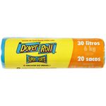 Saco-de-Lixo-Super-Forte-Azul-30-Litros-Dover-Roll-Com-20-Unidades