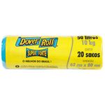 Saco-de-Lixo-Super-Forte-Azul-50-Litros-Dover-Roll-Com-20-Unidades