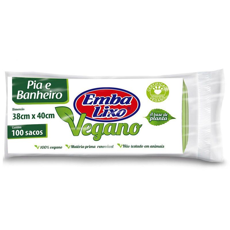 Saco-de-Lixo-Vegano-Pia-E-Banheiro-Embalixo-Com-100-Unidades