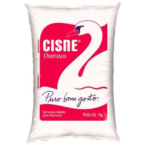 Sal Grosso para Churrasco Cisne 1 kg