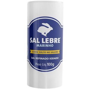 Sal Refinado Lebre 100g