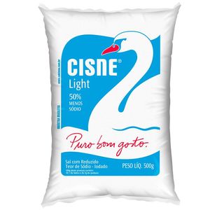Sal Refinado Light Cisne 500g