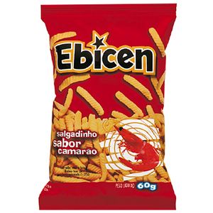 Salgadinho Camarão Ebicen 60g