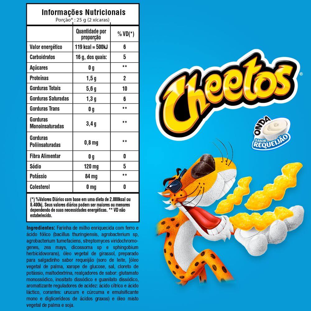 Preços baixos em Cheetos Bolas de Queijo e Salgadinhos extrusados