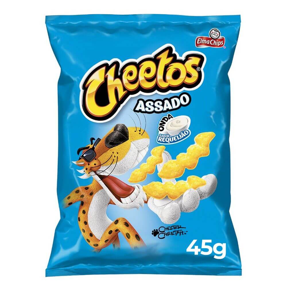 5 Unidades de Salgadinho Cheetos Requeijão 45g