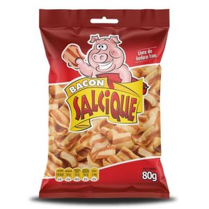 Salgadinho de Bacon Salcique 80g