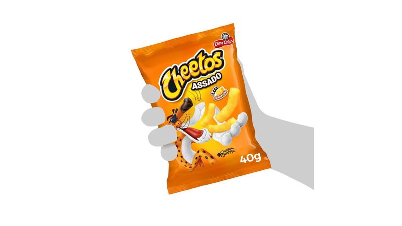 Salgadinho de Milho Bola Queijo Suiço Elma Chips Cheetos 37G em
