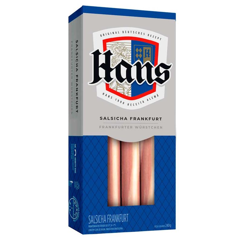 Salsicha-Frankfurt-Hans-240g