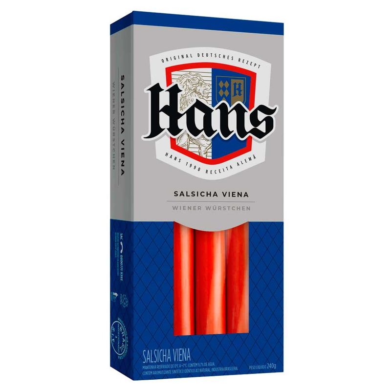 Salsicha-Viena-Hans-240g