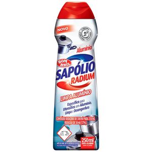 Sapólio Radium Cremoso Limpa Alumínio Bombril 250ml