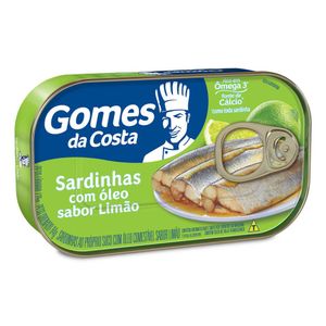 Sardinha com Limão Gomes Da Costa 125g