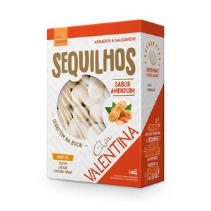 Sequilhos Amendoim Casa Valentina 100g