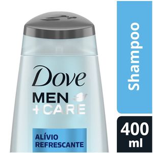 Shampoo Fortificante Dove Alívio Refrescante com Ice Cool Mentol 400 ml