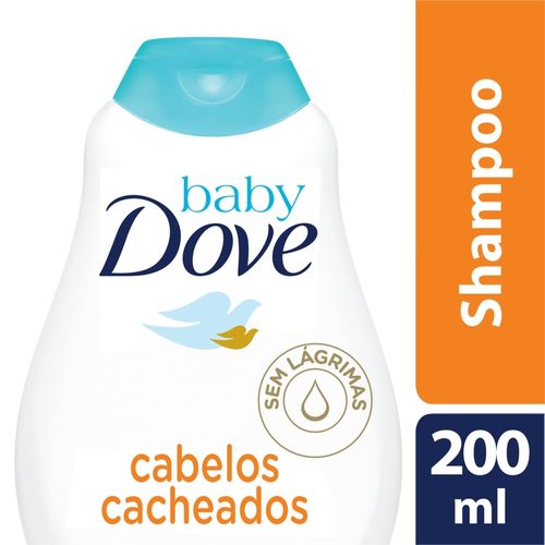 Shampoo Cabelos Cacheados Hidratação Enriquecida Dove Baby 200ml