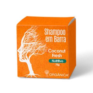 Shampoo em Barra Coconut Fresh Orgânica 75g