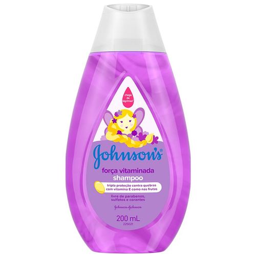 Shampoo Força Vitaminada Johnson's Baby 200ml