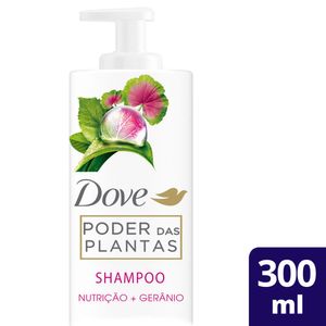 Shampoo Nutrição + Gerânio Dove 300ml
