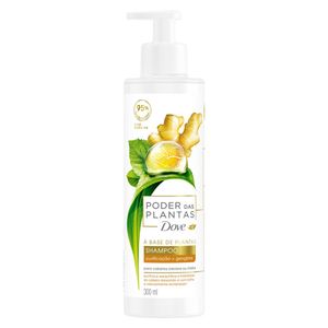 Shampoo Poder das Plantas Purificação + Gengibre Dove 300ml