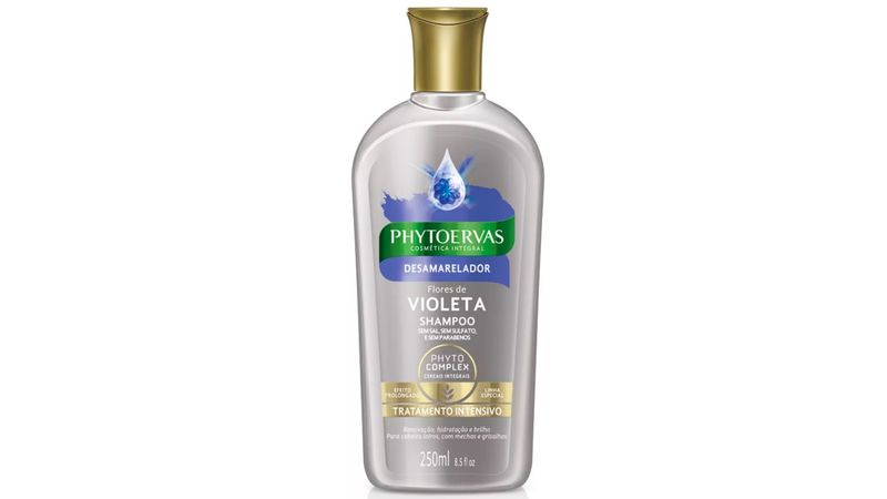 Phytoervas Desamarelador Shampoo Uso Diário, 250 ml
