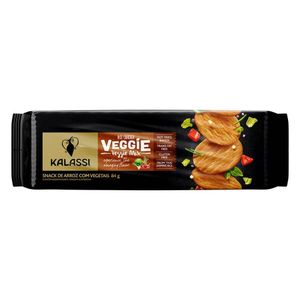 Snack de Arroz com Vegetais Veggie Kalassi 84g