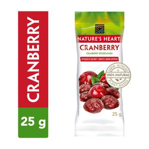 Snack de Cranberry Desidratada Nature's Heart 25g