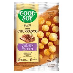 Snack de Soja Sabor Churrasco Good Soy 25g