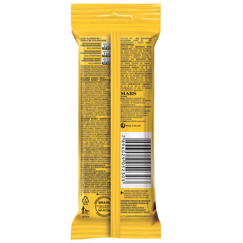 Snack-Rodeo-Carne-Pedigree-70g-Com-4-Unidades