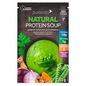 Sopa de Ervilha Defumada Natural Protein Pura Vida 35g