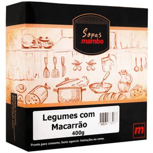 Sopa de Legumes e Macarrão Mambo 400g