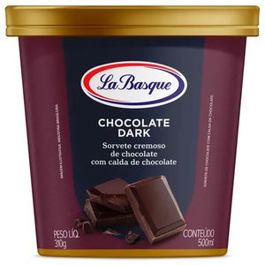 Sorvete Chocolate Dark La Basque 500ml